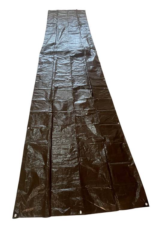 Ecloz - Bâche extérieure polyester Marron 1,5 x 6 m - Ecloz - Image 1