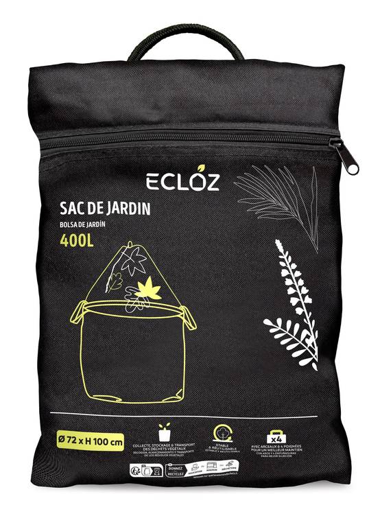 Ecloz - Sac de jardin 400 L, Ø 72 x H 100 cm - ECLOZ - Image 2
