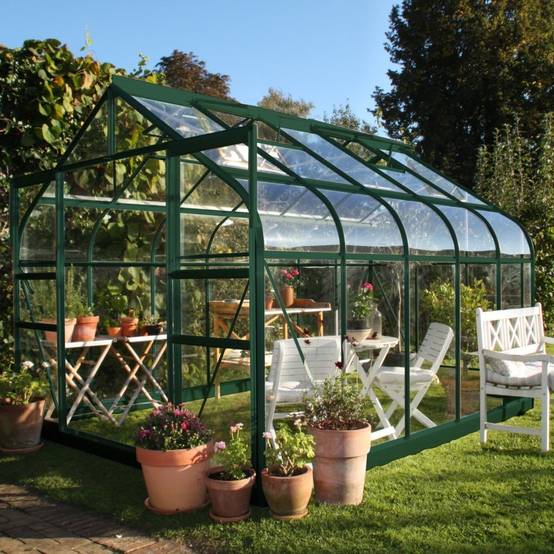 Halls - Serre de jardin Supreme verre trempé 8.1 m² - Halls - Image 1
