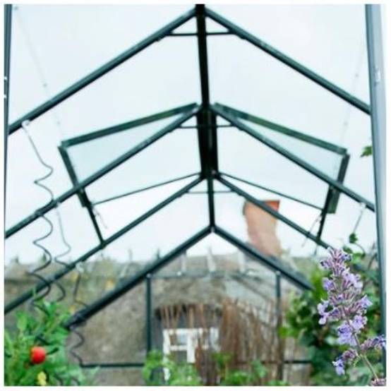 Halls - Serre de jardin Supreme verre trempé 11,4 m² + embase - Halls - Image 9