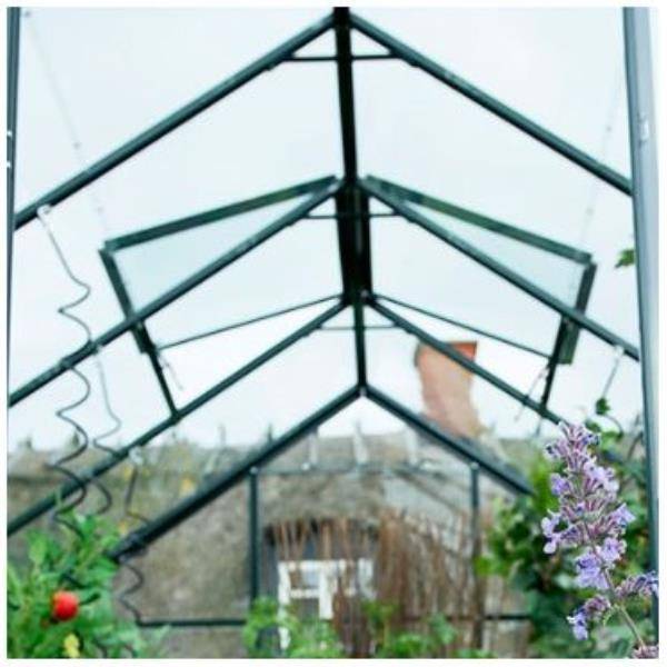 Halls - Serre de jardin Supreme verre trempé 11,4 m² + embase - Halls - Image 9