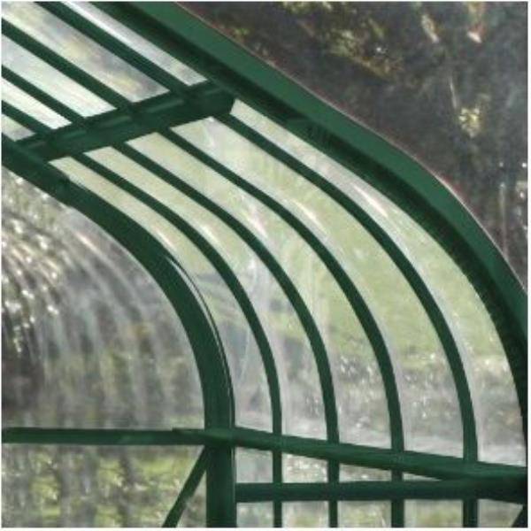 Halls - Serre de jardin Supreme verre trempé 11,4 m² + embase - Halls - Image 10
