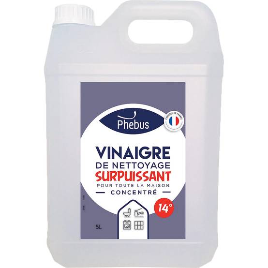 Vinaigre ménager surpuissant multi-matériaux blanc L.8.0 cm l.5.0 cm H.7.5 cm - Phebus - Image 3