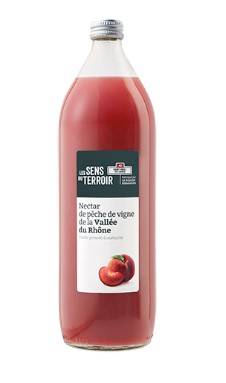 Nectar de pêche de vigne de la Vallée du Rhône 1 L