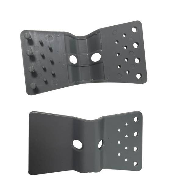 Ecloz - Lot de 20 Clips Universel pour brise vue Gris - ECLOZ - Image 2