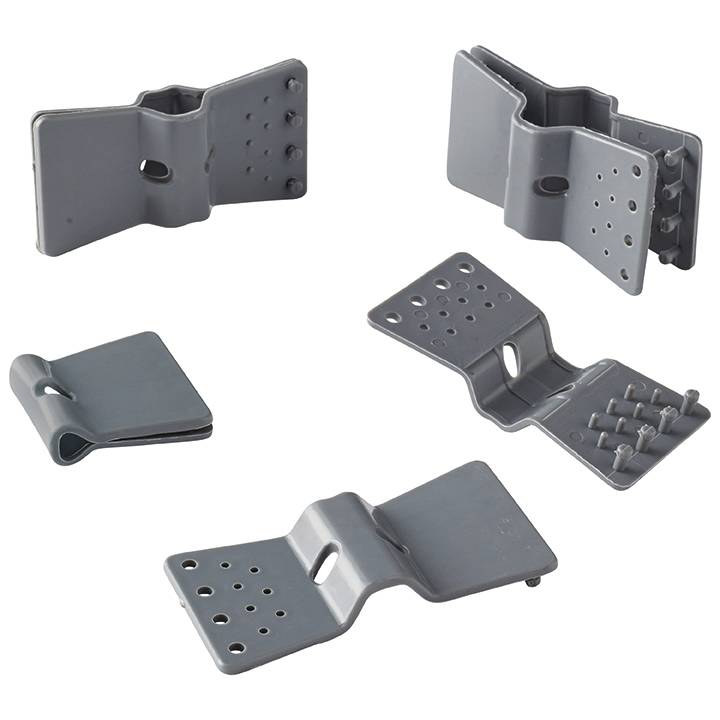 Ecloz - Lot de 20 Clips Universel pour brise vue Gris - ECLOZ - Image 3