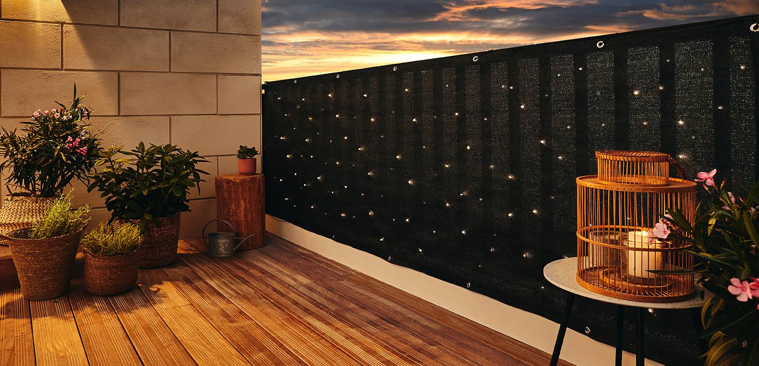 Ecloz - Brise vue avec LEDs intégrées - ECLOZ - Image 1