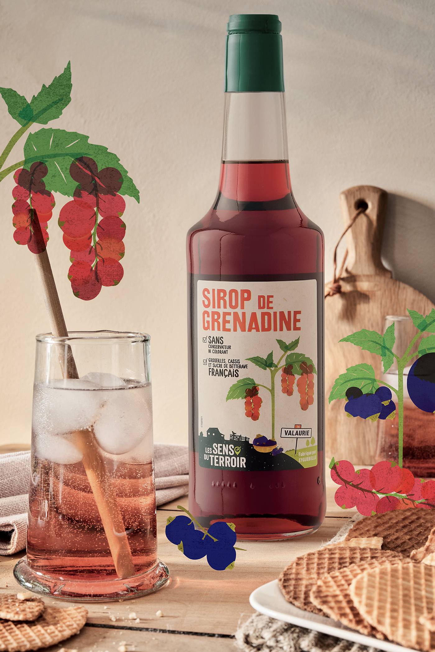 Les Sens du Terroir - Sirop de grenadine 70 cl - Les Sens du Terroir - Image 4