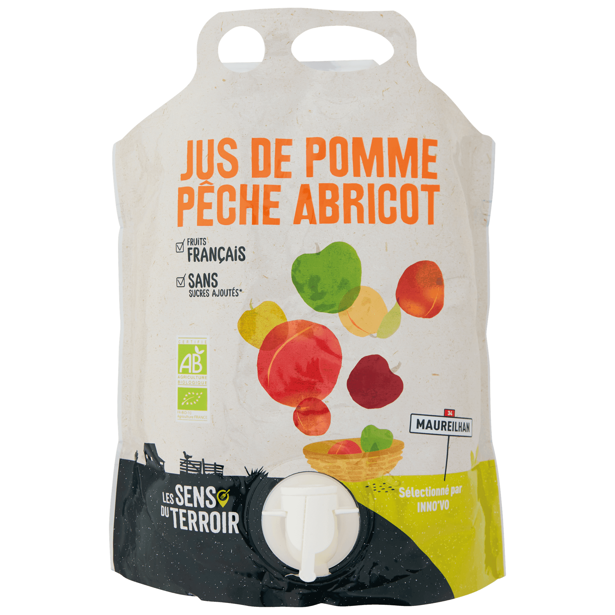 Les Sens du Terroir - Jus multifruits BIO 3 L - Les Sens du Terroir