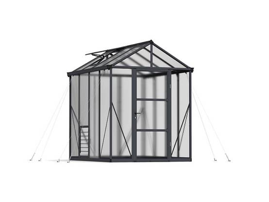 Canopia by Palram - Serre de jardin Polycarbonate Anthracite 4,54 m² – PALRAM - Image 5