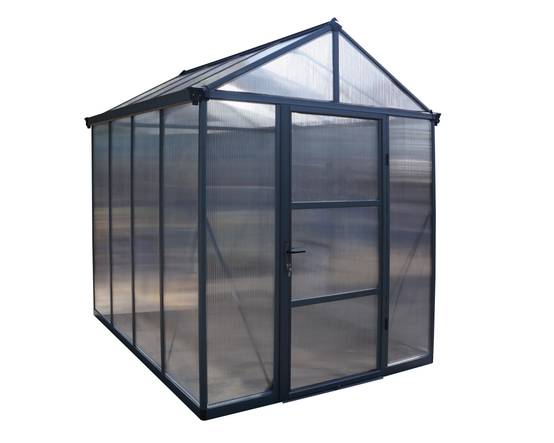 Canopia by Palram - Serre de jardin Polycarbonate Anthracite 4,54 m² – PALRAM - Image 14
