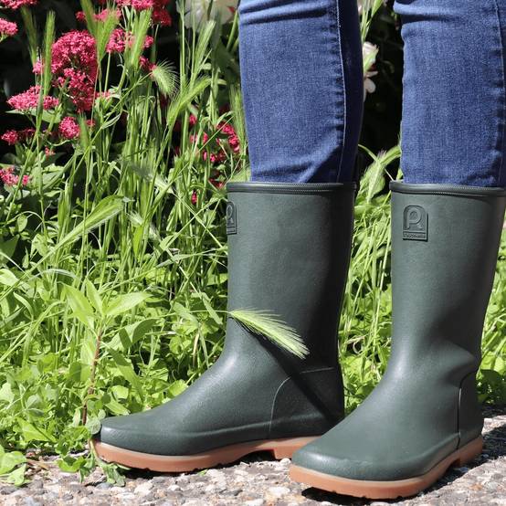 Rouchette - Demi Botte en caoutchouc ORIGIN Kaki taille 46 - Rouchette - Image 7