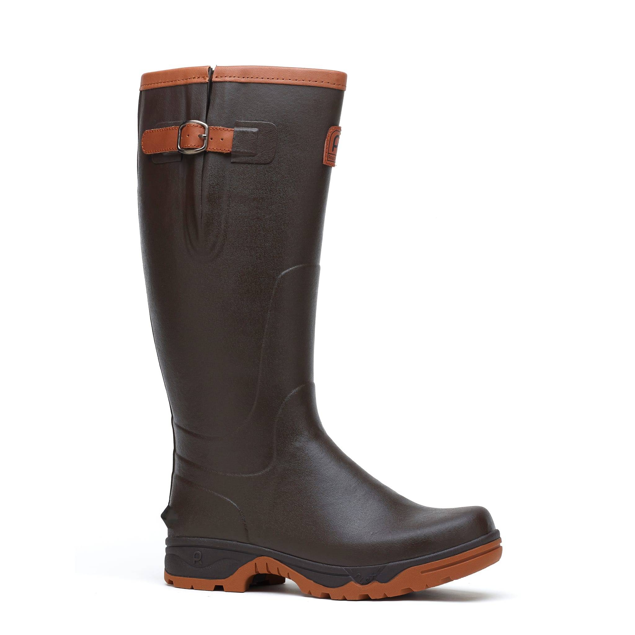 Rouchette - Bottes de Chasse Grand Veneur Marron Taille 44- Rouchette - Image 1