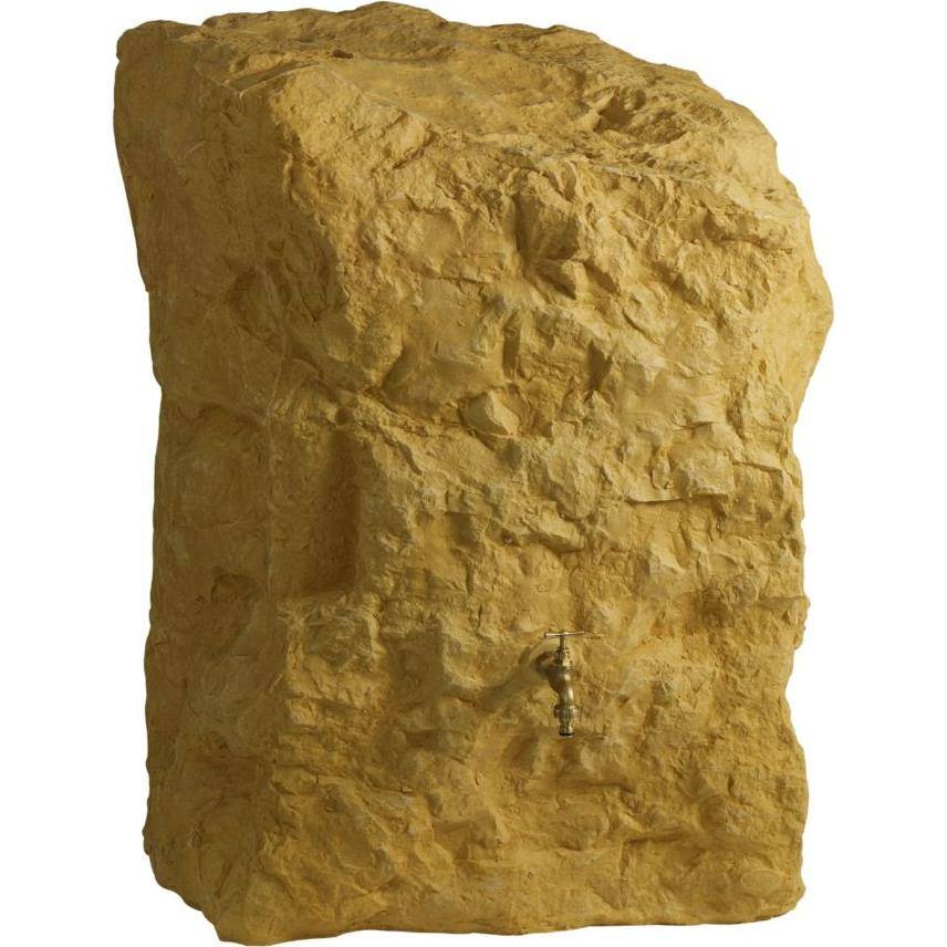 Belli - Récupérateur d'eau de pluie 300L rocher pierre dorée - BELLI - Image 2