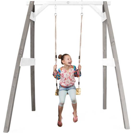 Axi - Portique Balançoire Bois Hemlock Gris/blanc – AXI - Image 4