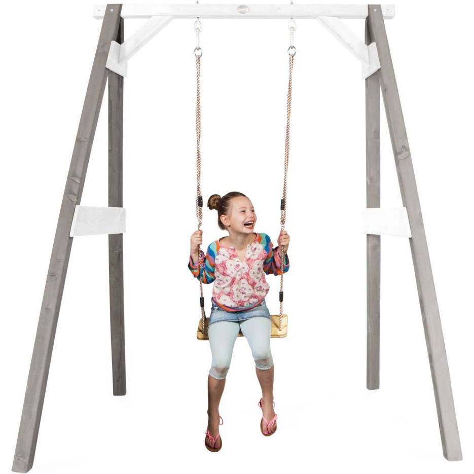 Axi - Portique Balançoire Bois Hemlock Gris/blanc – AXI - Image 4