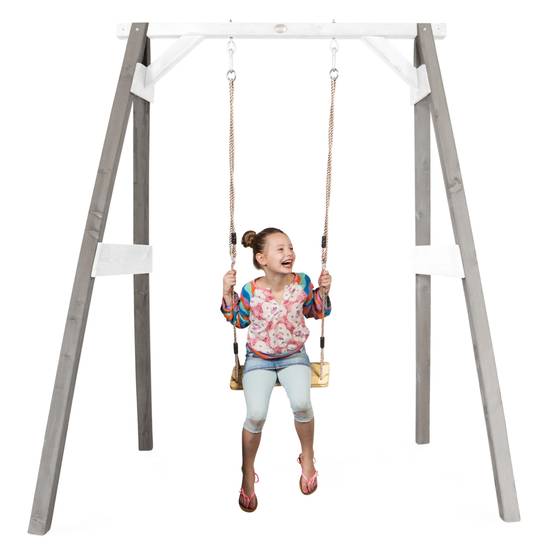 Axi - Portique Balançoire Bois Hemlock Gris/blanc – AXI - Image 8