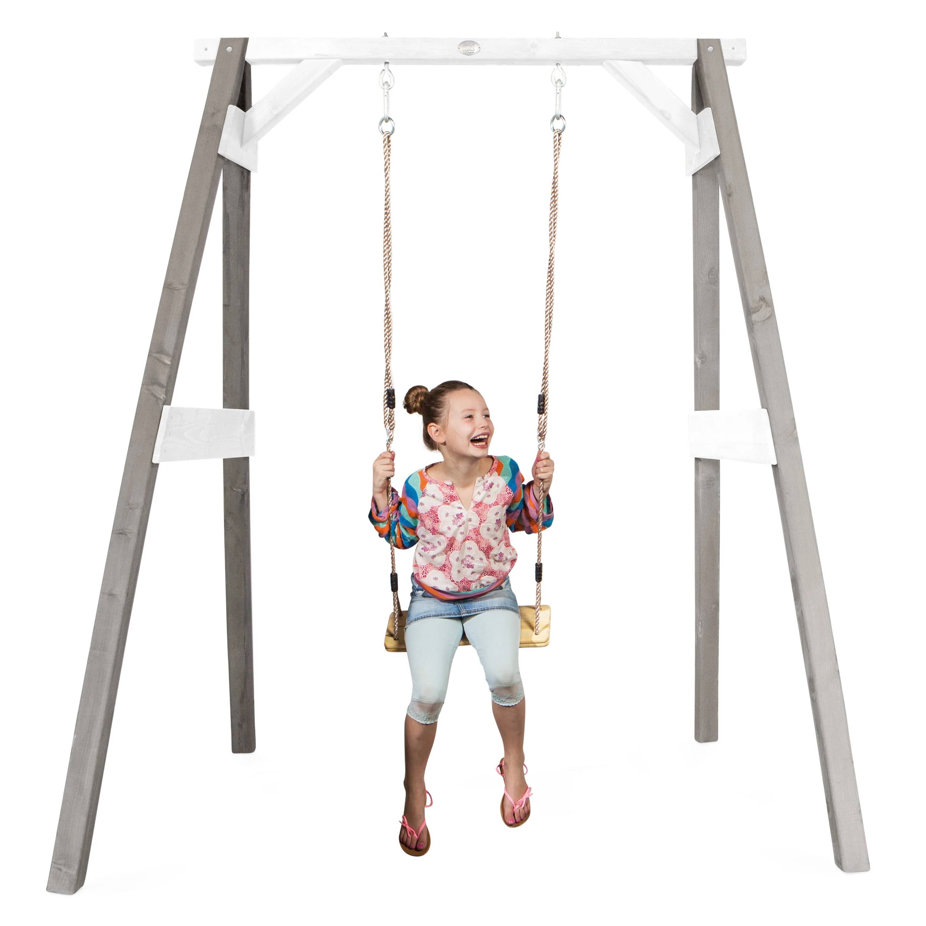 Axi - Portique Balançoire Bois Hemlock Gris/blanc – AXI - Image 8