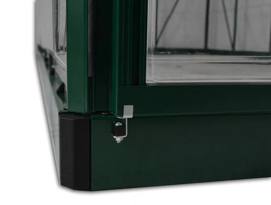 Canopia by Palram - Serre de jardin polycarbonate aluminium vert 4,6 m² Harmony avec embase - Canopia by Palram - Image 3