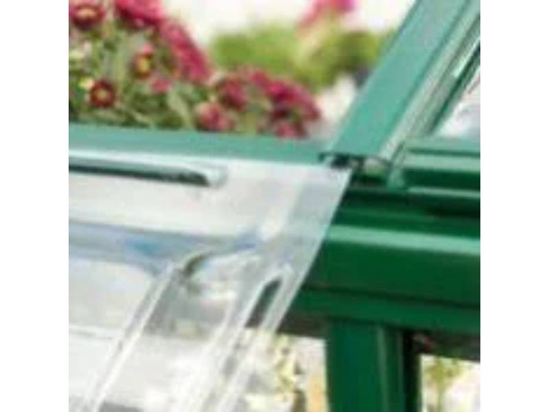 Canopia by Palram - Serre de jardin polycarbonate aluminium vert 4,6 m² Harmony avec embase - Canopia by Palram - Image 9