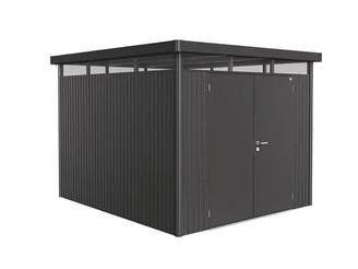 Abri de jardin métal double porte 8,66 m² Ep. 0,53 mm HighLine