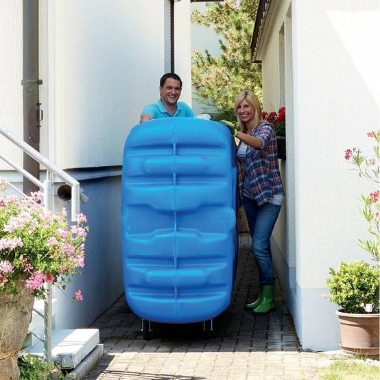 Garantia - Récupérateur d'eau de pluie cuve à enterrer 5000 L bleu - GARANTIA - Image 9