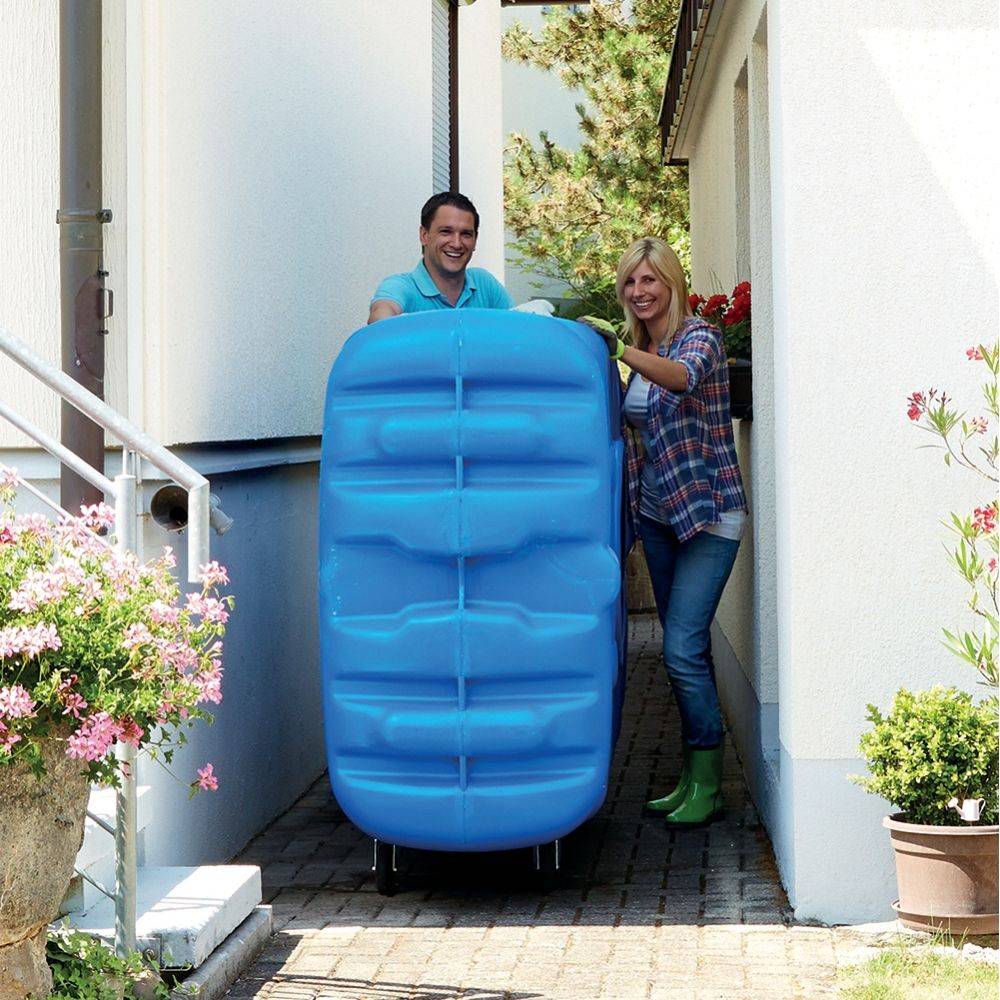 Garantia - Récupérateur d'eau de pluie cuve à enterrer 5000 L bleu - GARANTIA - Image 9