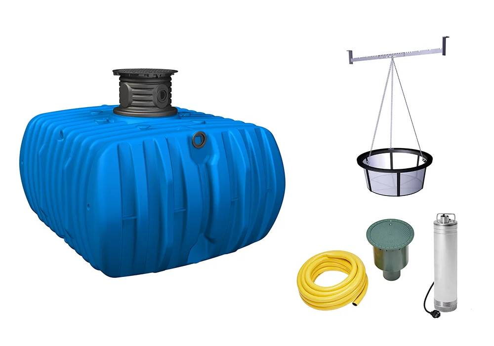 Garantia - Récupérateur d'eau de pluie cuve à enterrer 5000 L bleu - GARANTIA - Image 11