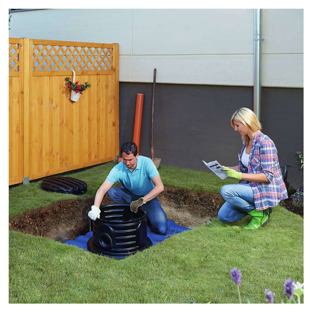 Garantia - Récupérateur d'eau de pluie cuve à enterrer 5000 L bleu - GARANTIA - Image 17
