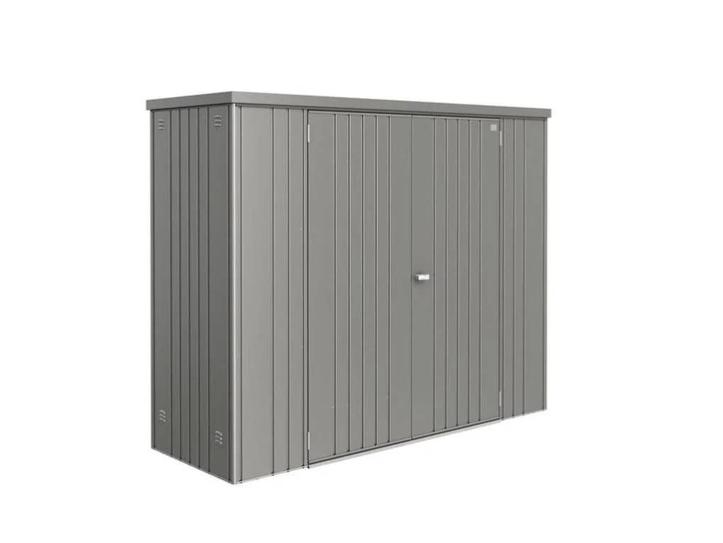 Armoire de jardin métal  L227 H182,5 cm Biohort gris - Image 5