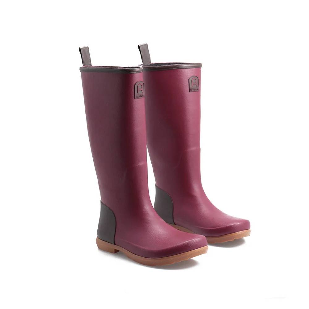 Rouchette - Botte en caoutchouc ORIGIN Aubergine taille 38 Rouchette - Image 5