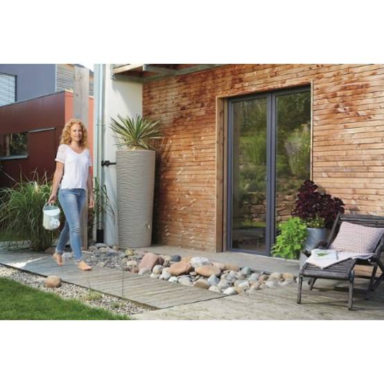 Graf - Récupérateur d'eau de pluie 350L bac à plantes, collecteur et robinet inclus Sahara - GRAF - Image 3