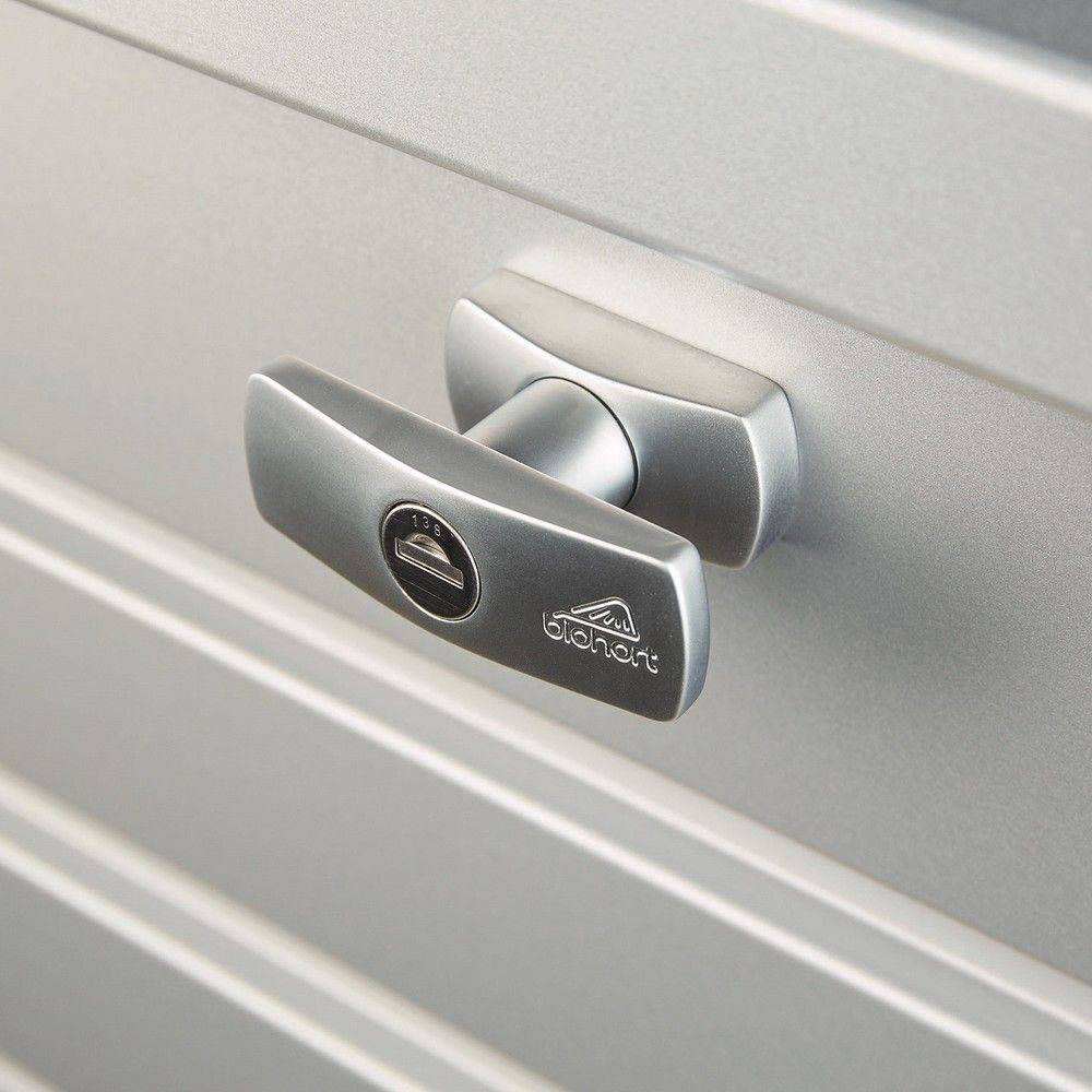 Coffre de jardin métal 460L Biohort gris foncé - Image 4