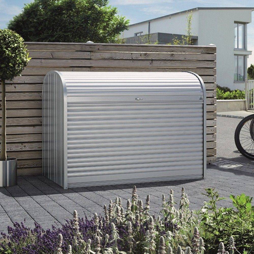 Grand coffre de jardin en métal étanche1526 litres - Image 2