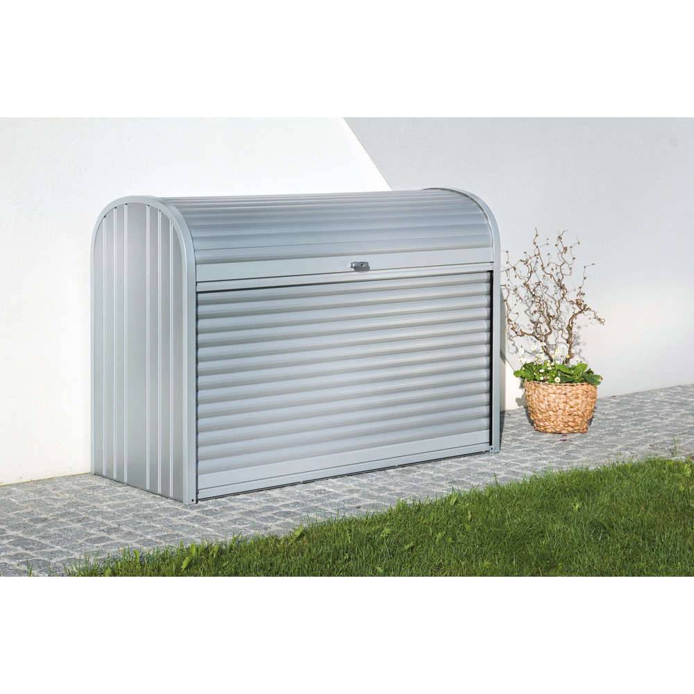 Grand coffre de jardin en métal étanche1526 litres - Image 4
