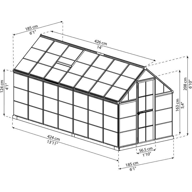 Serre Polycarbonate Harmony - PALRAM CANOPIA - Image 12