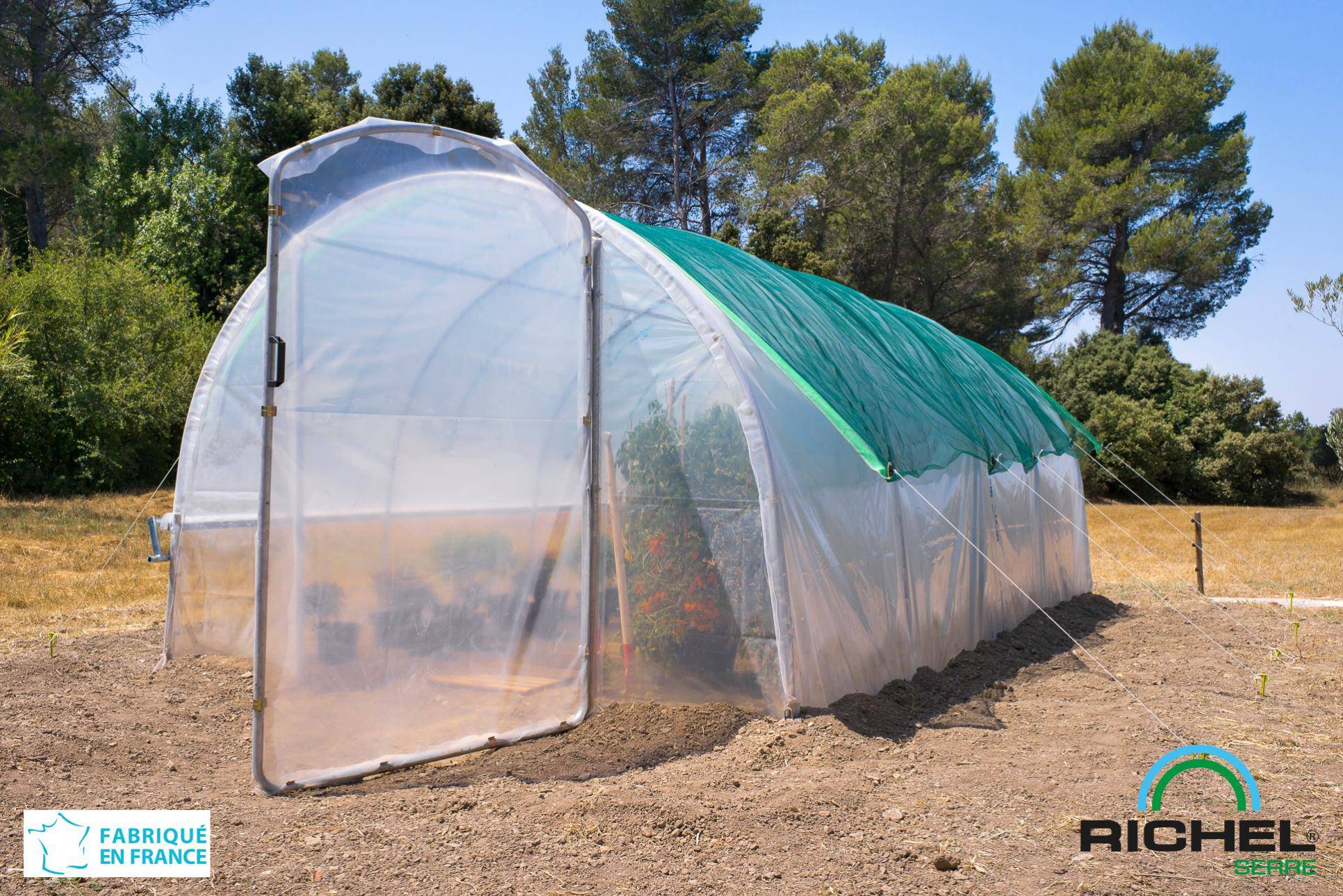 Richel Serre - Kit d'ombrage pour serres et abris UV 55% L. 6 x l. 4 m - Richel serre - Image 6