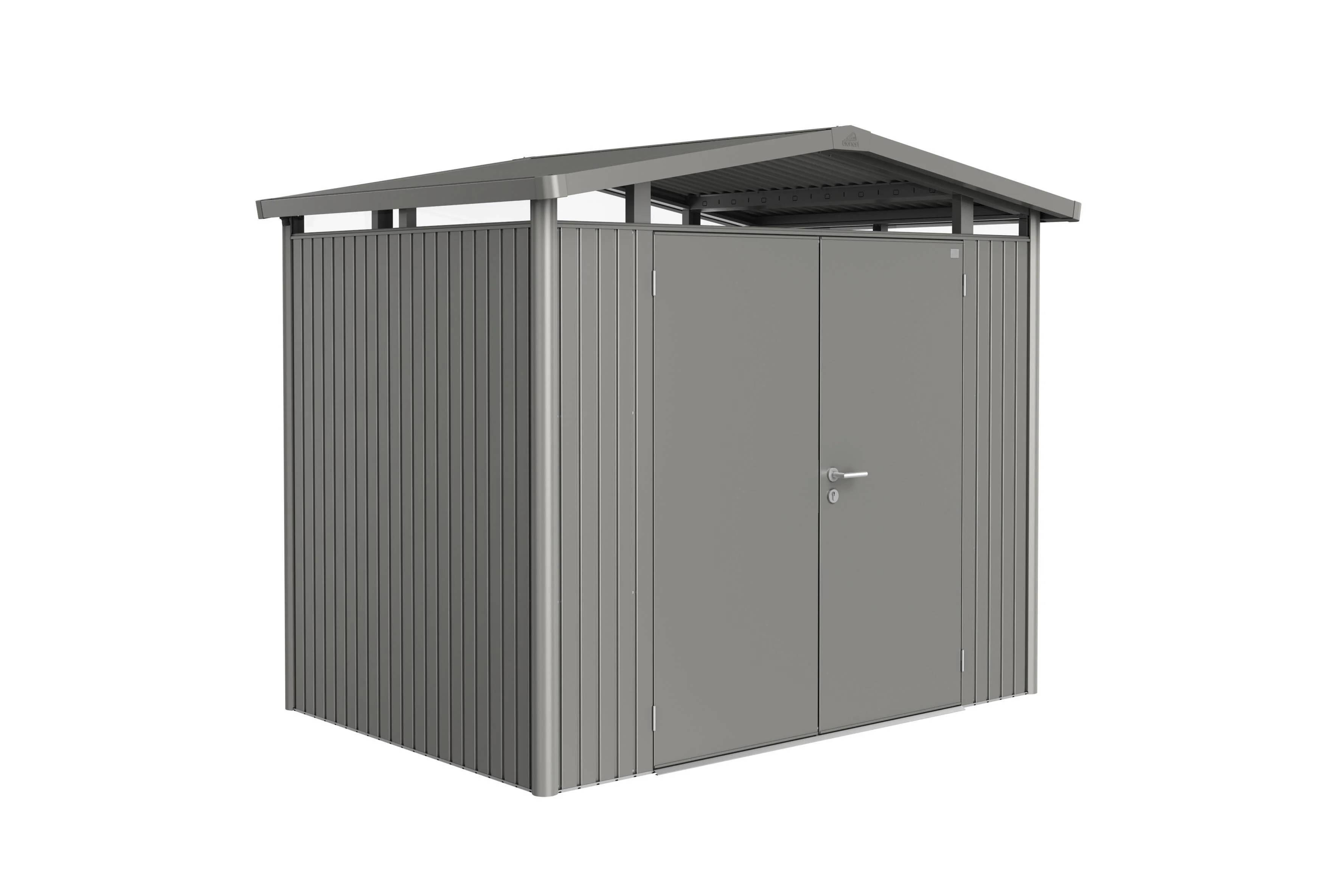 Biohort - Abri de jardin métal gris quartz 5,41m² Ep.53mm Panorama P2 - Biohort - Image 10