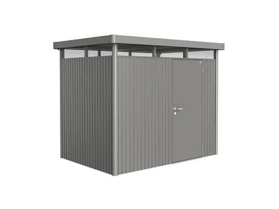 Biohort - Abri de jardin métal gris toit plat 5,36m² Ep.53mm HighLine - Biohort - Image 9