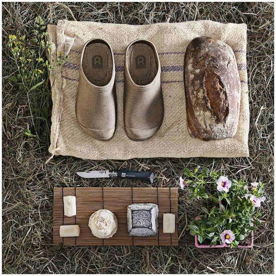 Rouchette - Sabot en caoutchouc PEIPS Marron/beige taille 35/36 - Rouchette - Image 3