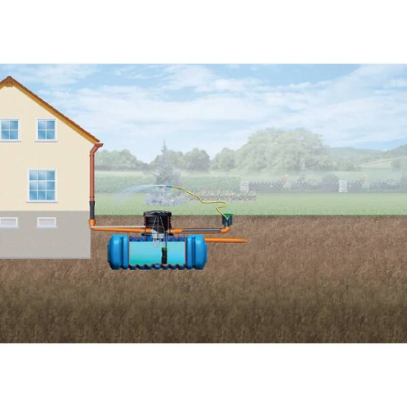 Garantia - Récupérateur d'eau de pluie 3000L bleu – GARANTIA - Image 4