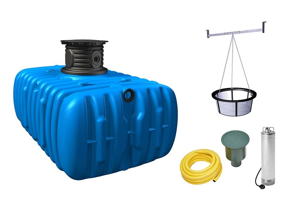 Garantia - Récupérateur d'eau de pluie 3000L bleu – GARANTIA - Image 12