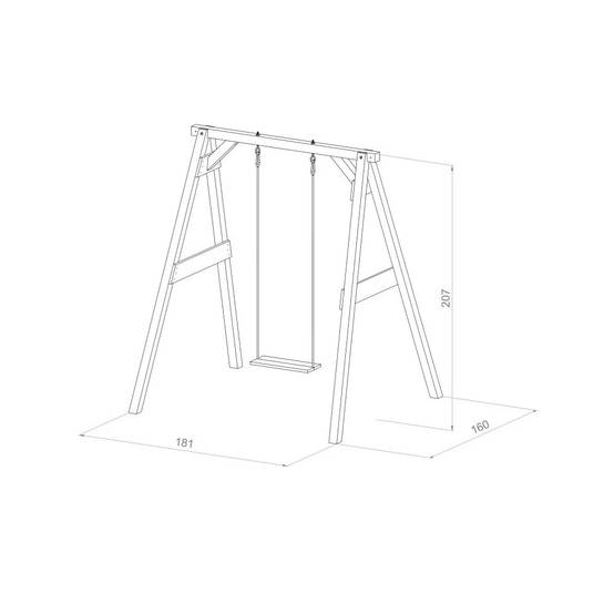 Axi - Portique Balançoire Bois Hemlock - AXI - Image 15