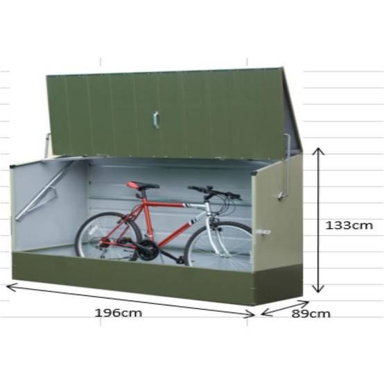 Coffre à vélos métal - TRIMETALS - Image 4