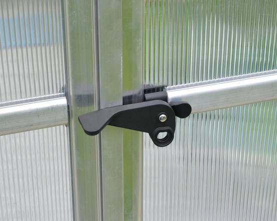 Canopia by Palram - Serre de Jardin Polycarbonate Double Paroi Argent 14,27 m² 601 x 244 x 219 cm - PALRAM - Image 17