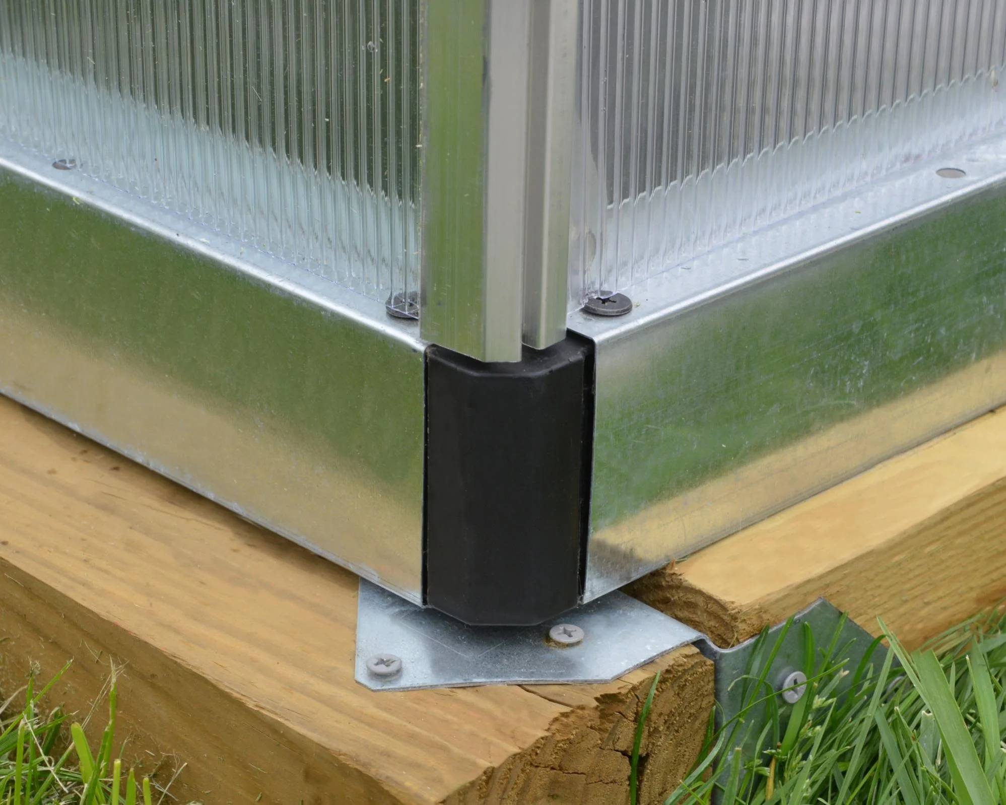 Canopia by Palram - Serre de Jardin Polycarbonate Double Paroi Argent 14,27 m² 601 x 244 x 219 cm - PALRAM - Image 19