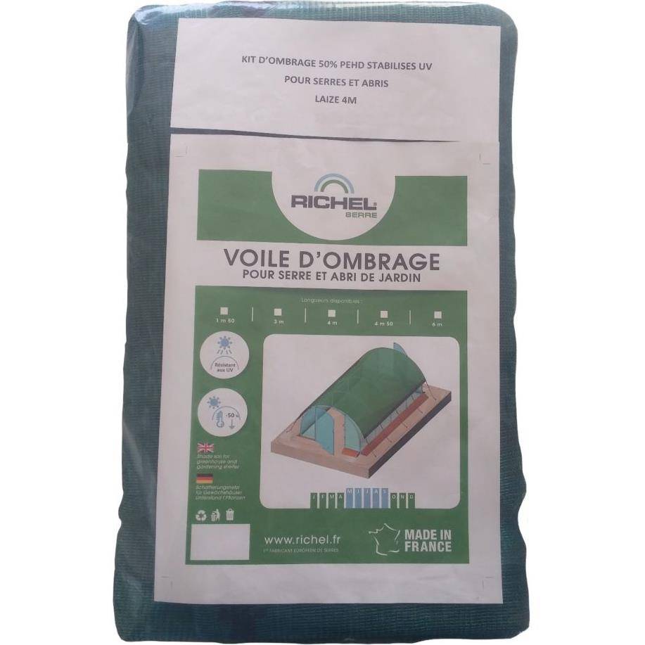 Richel Serre - Kit d'ombrage pour serres et abris UV 55% L. 1,5 x l. 4 m - Richel serre - Image 2