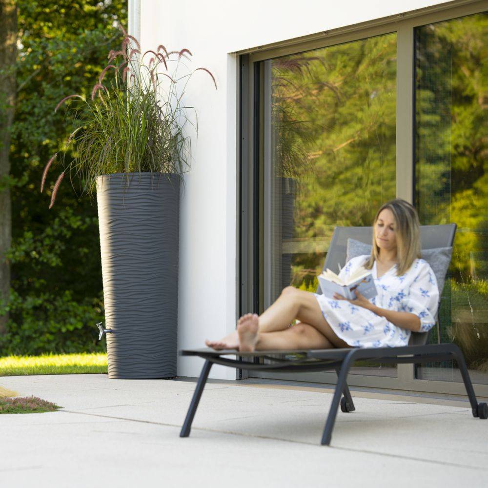 Graf - Récupérateur d'eau de pluie GARANTIA Natura 350L Gris graphite - GRAF - Image 1