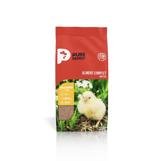 Pure Family - Aliment complet Poussin 20 kg - Pure Family - Image 5