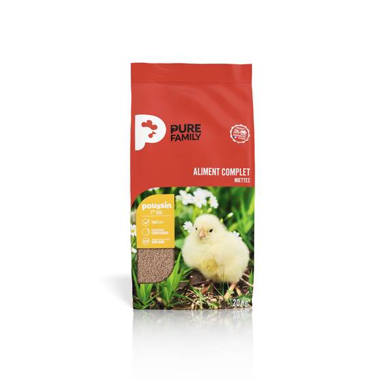 Pure Family - Aliment complet Poussin 20 kg - Pure Family - Image 8